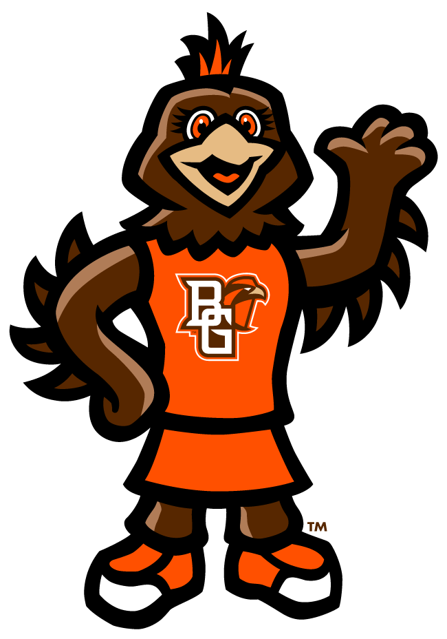 Bowling Green Falcons 2006-Pres Mascot Logo iron on paper